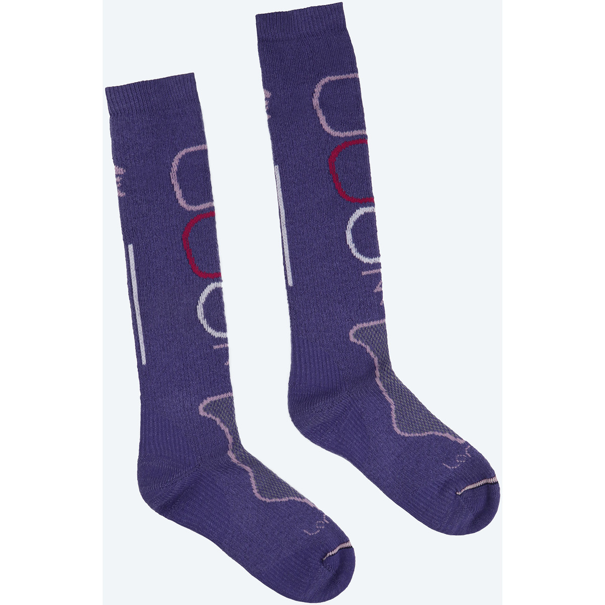 Κάλτσες Lorpen Stmw 1158 Tri Layer Socks Deep Purple