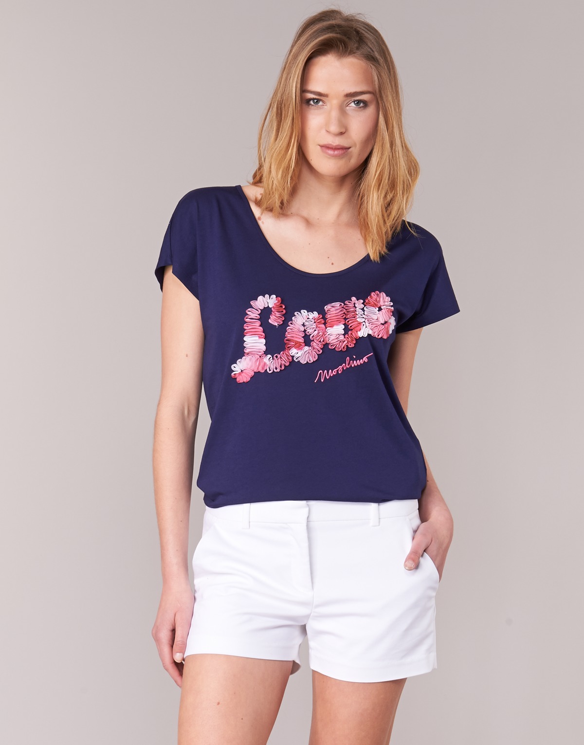 T-shirt με κοντά μανίκια Love Moschino W4G4127