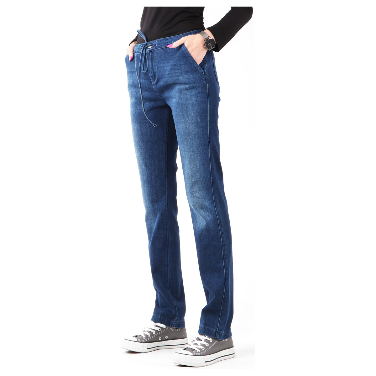 Skinny jeans Wrangler Slouchy Cosy Blue W27CGM82G