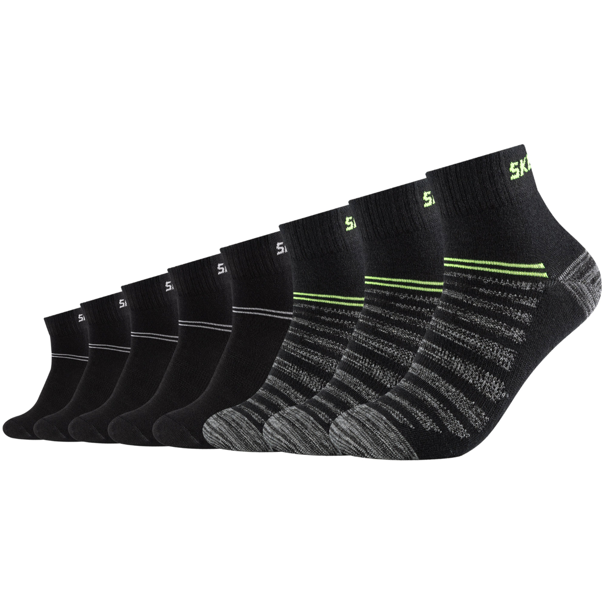 Αθλητικές κάλτσες Skechers 3PPK Unisex Mesh Ventilation Quarter Socks